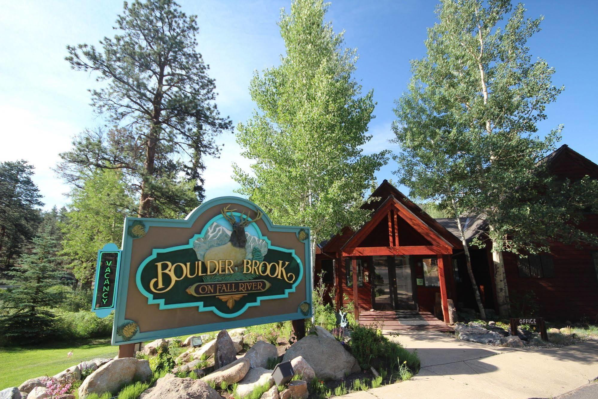 Boulder Brook On Fall River Έστες Παρκ Εξωτερικό φωτογραφία